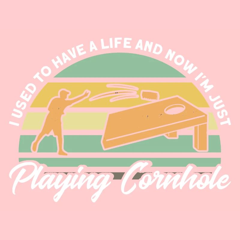 Cornhole Game Cornhole Joueur Cornhole Cadeau