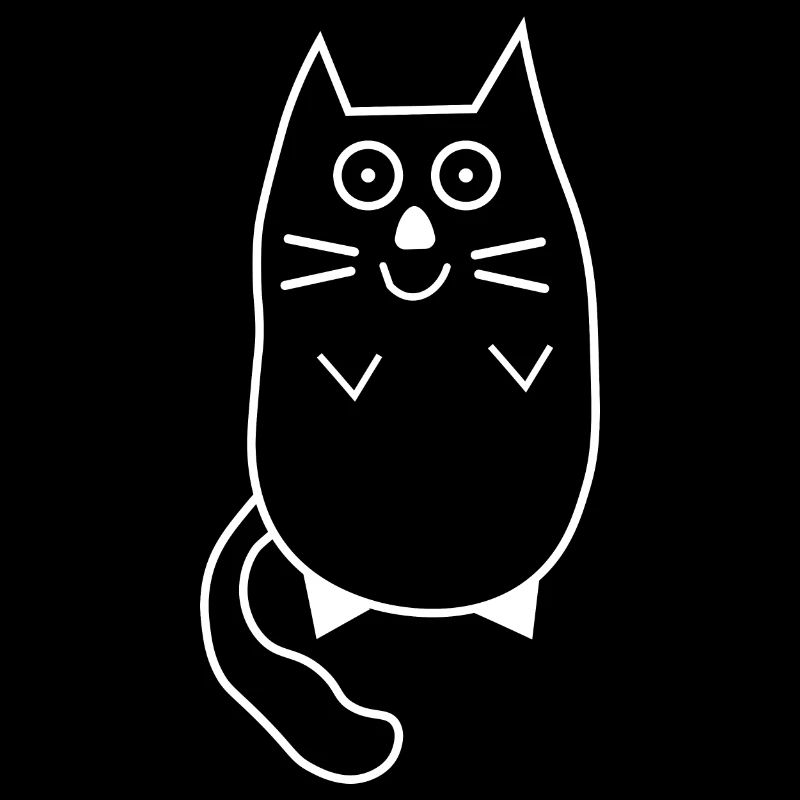 cute chubby cat