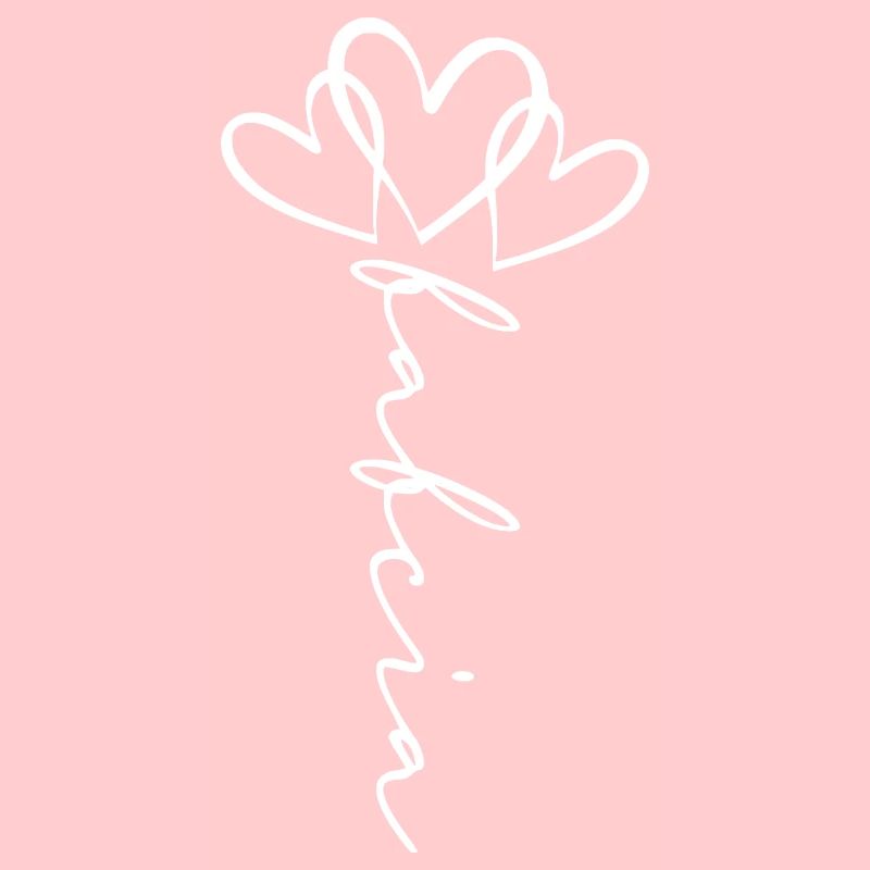 Babcia Scripture Heart Flower