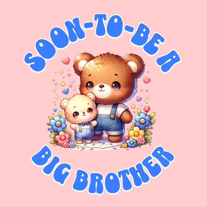 Ich werde ein großer Bruder süße Teddybären,