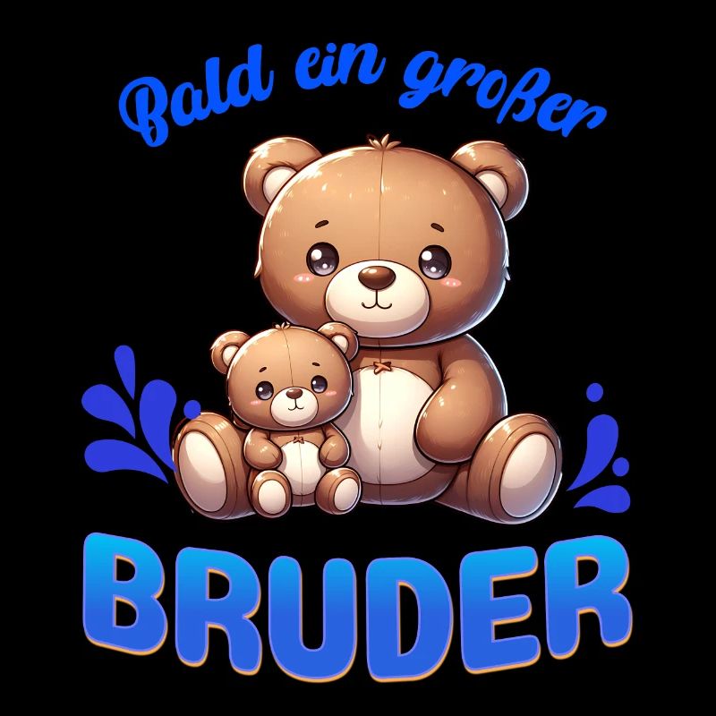 Bald bin ich ein großer Bruder