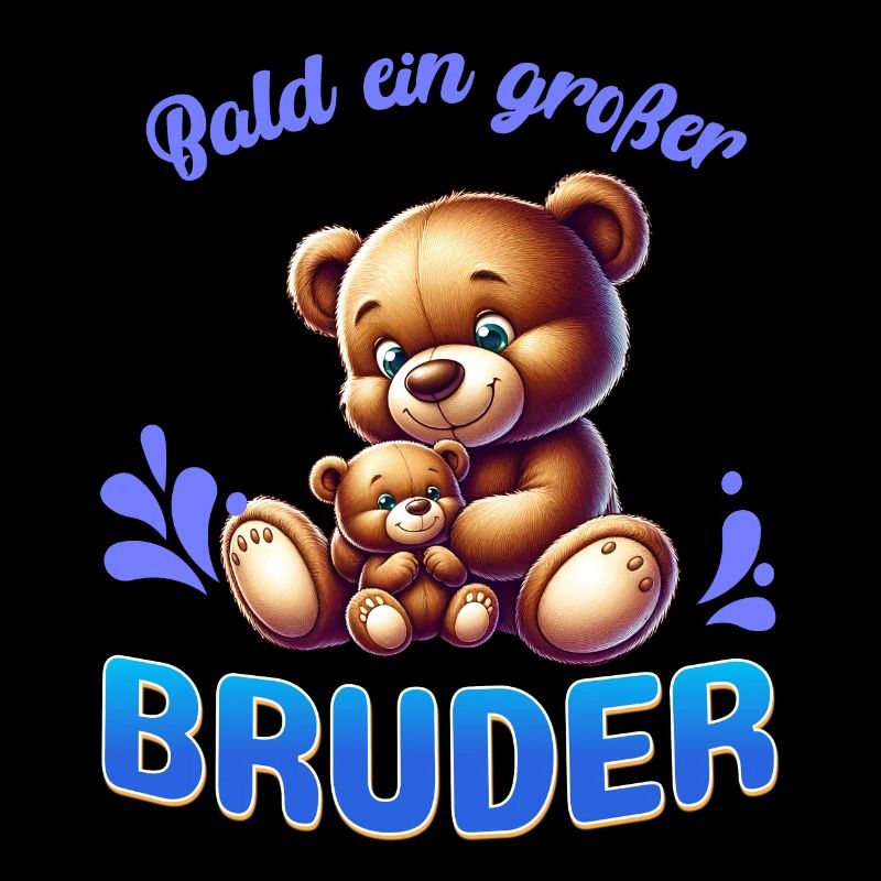 Bald bin ich ein großer Bruder