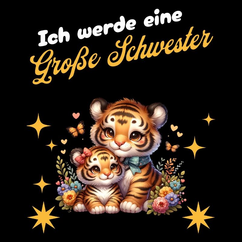 Ich werde eine große Schwester