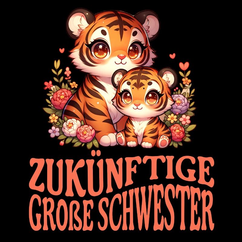 Zukünftige große Schwester, bald große Schwester