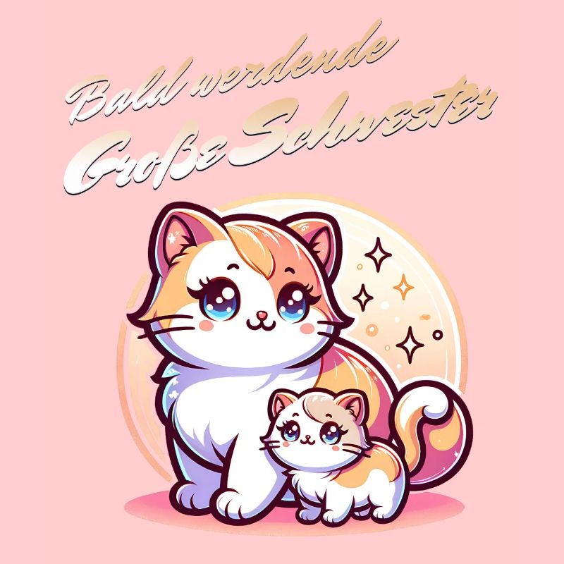 Bald werdende große Schwester