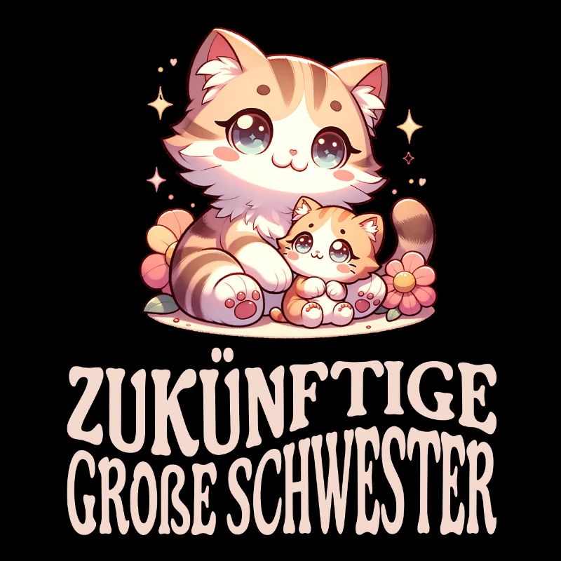 Zukünftige große Schwester, bald große Schwester