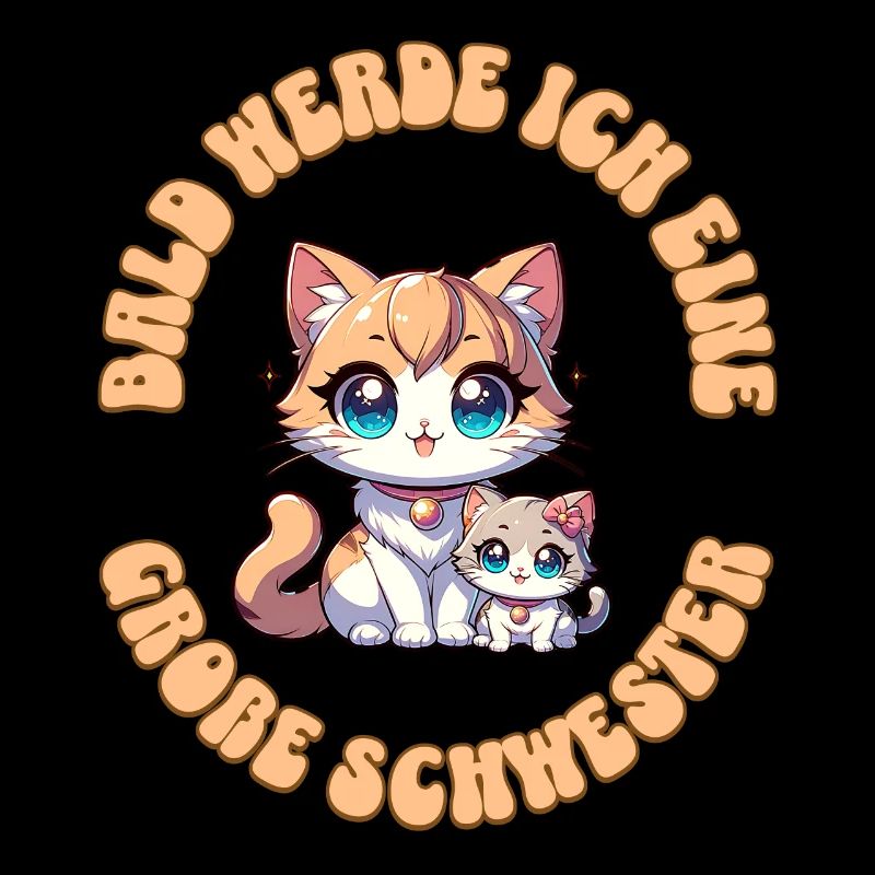 Bald werde ich eine große Schwester