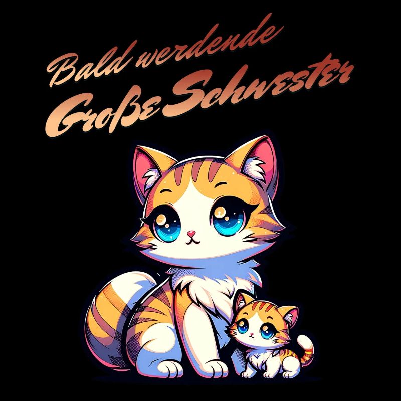 Bald werdende große Schwester