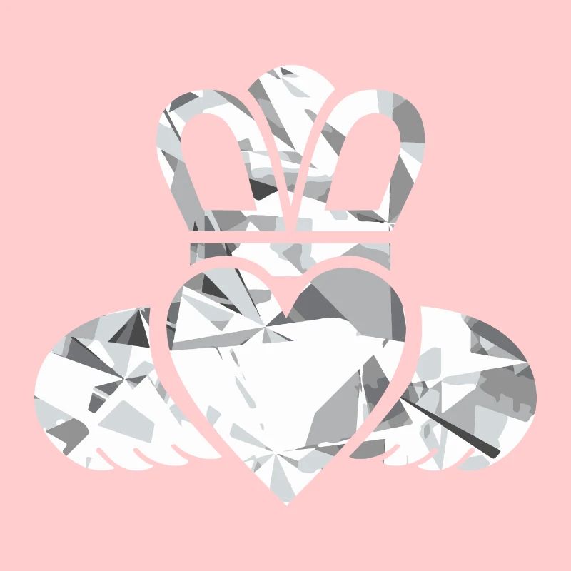 Keltische Symbole Claddagh Ring Paar Geschenkidee
