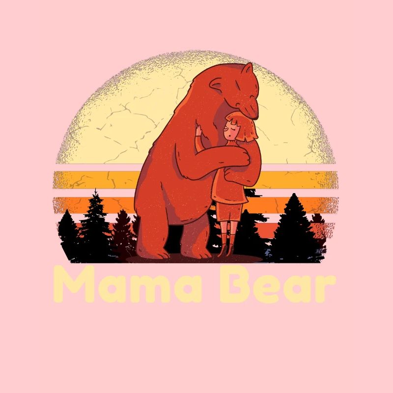 Mama Bear vous protégera et vous aimera. Mama Bear