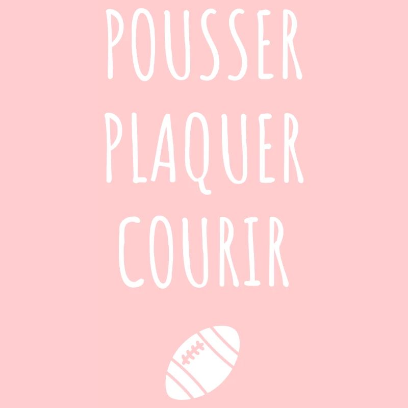 Pousser plaquer courir rugby