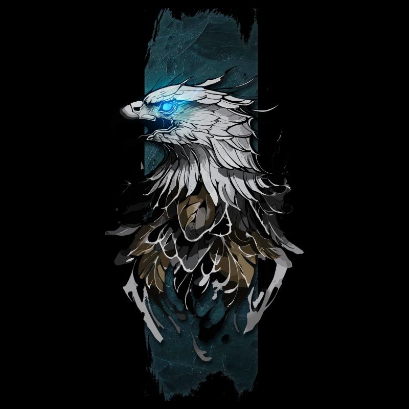 Majestic Eagle: Azure Gaze