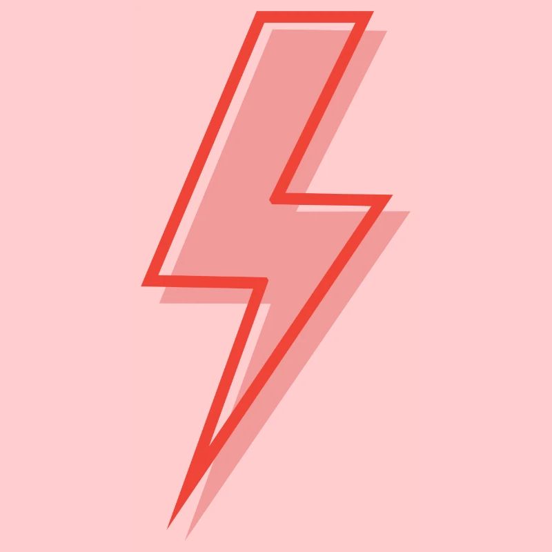 Red lightning