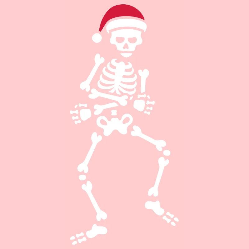 Skibidi challenge meme squelette noël danse
