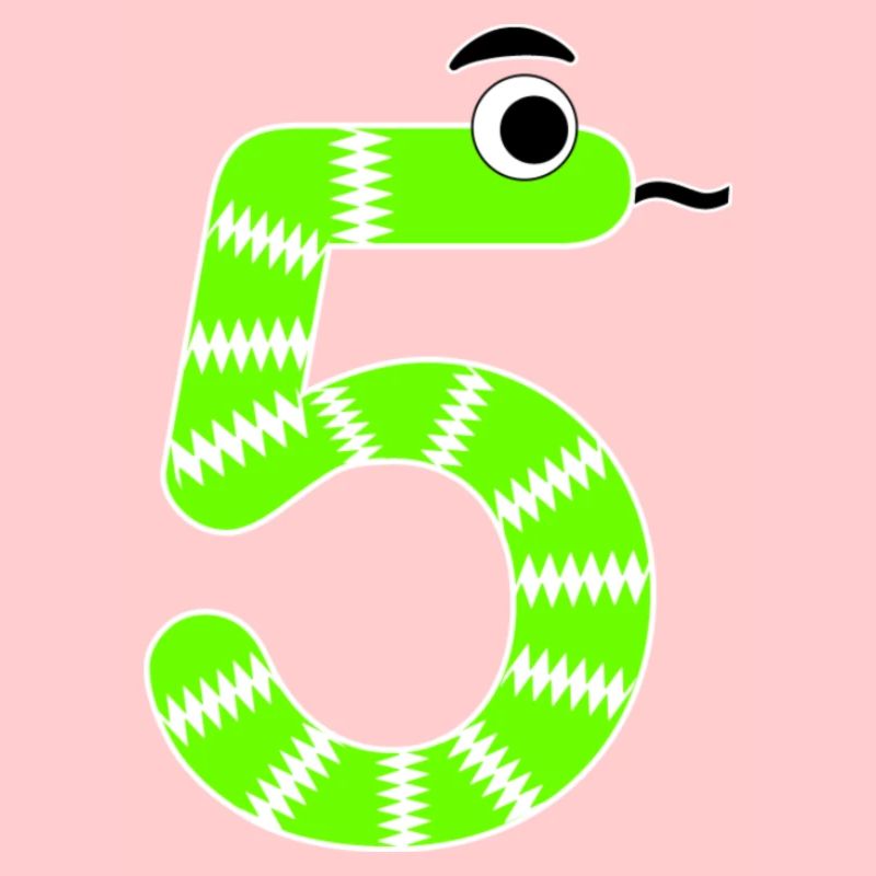 Numéro 5 Serpent Enfants