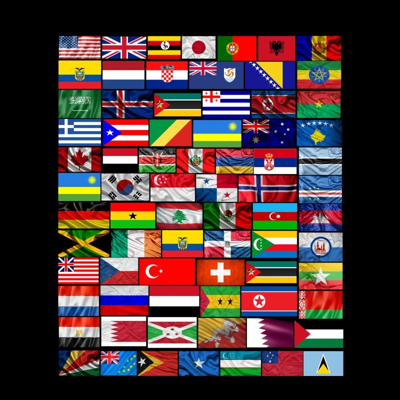Drapeaux du monde entier 2