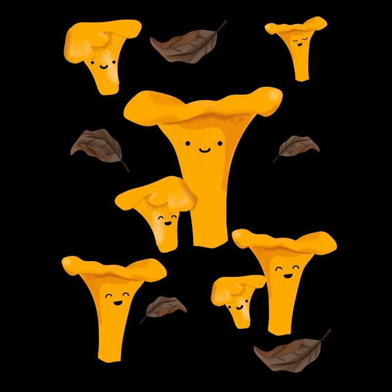 Fröhliche Pfifferlinge