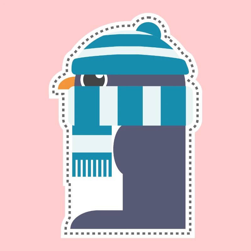 Cold penguin