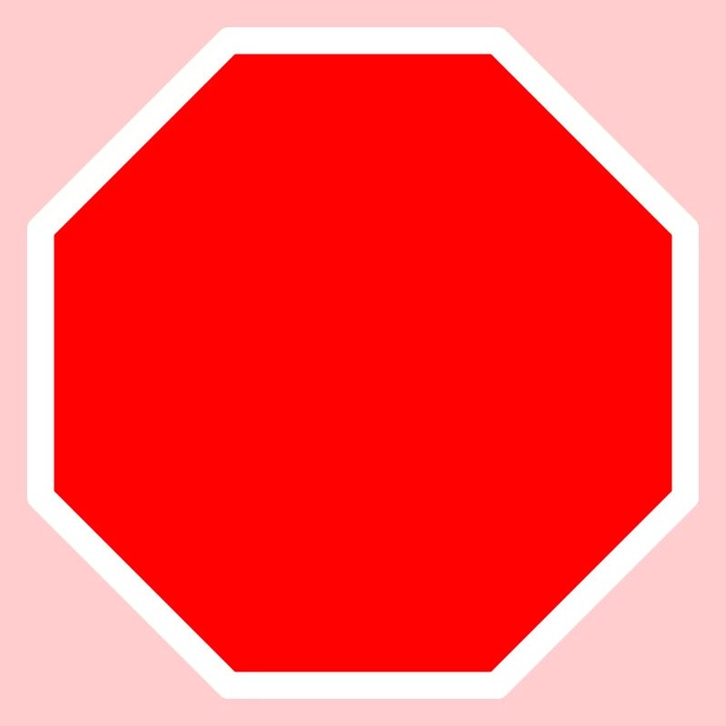 Stopschild Vorlage + DEIN TEXT