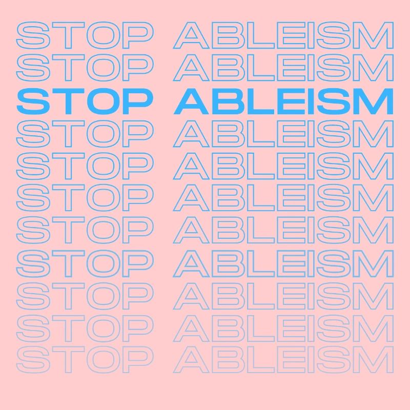 Stop Ableism Support Autistics Autistic Pride