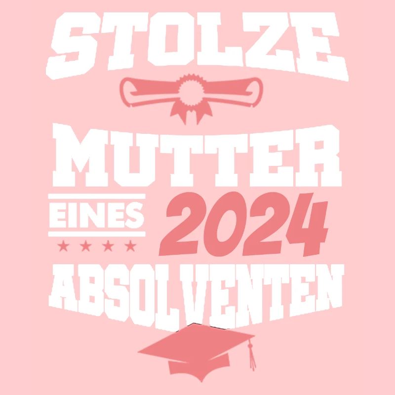 Absolvent Student Sponsion Graduate stolze Mutter