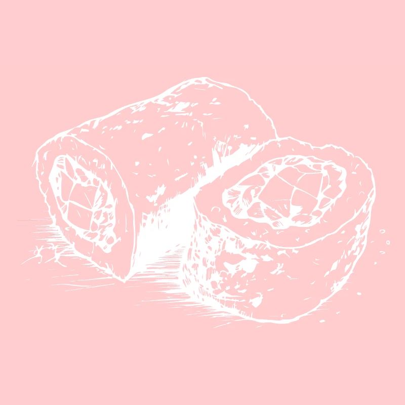 Sushi hand drawn