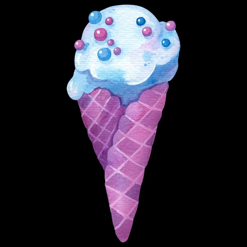 Cornet de crème glacée