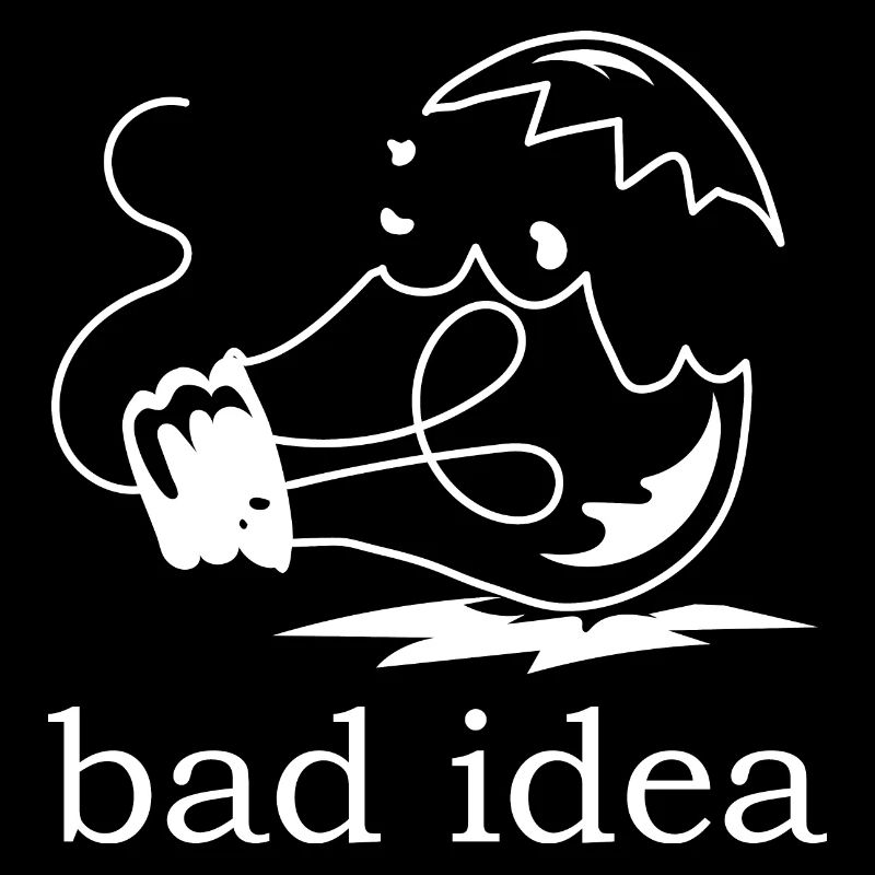 Glühbirne schlechte Idee