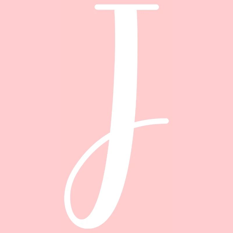 Calligraphie, initiale J