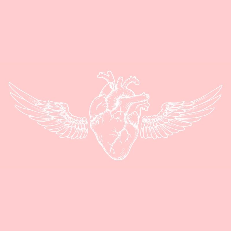 Cœur avec ailes