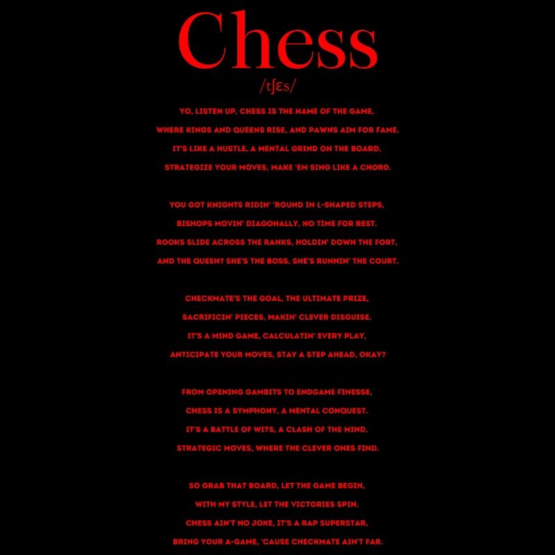 Chess Definition Rap