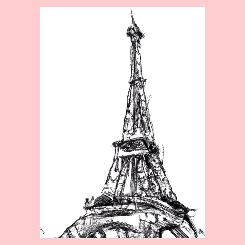Eiffelturm-Gemälde