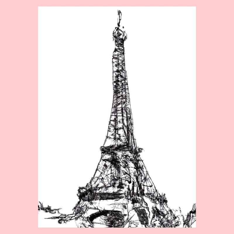Eiffelturm-Gemälde