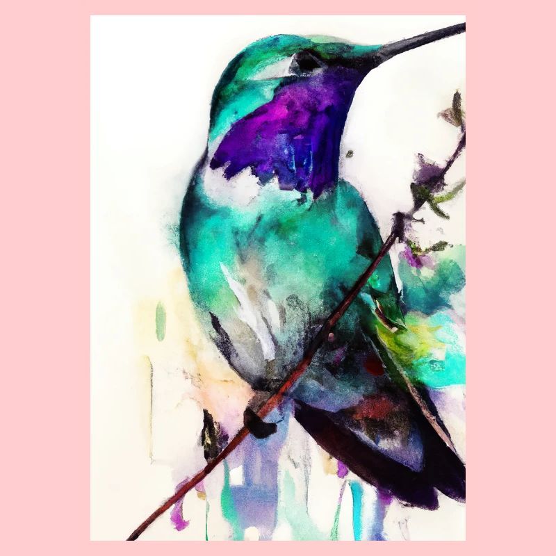 Bunter Vogel