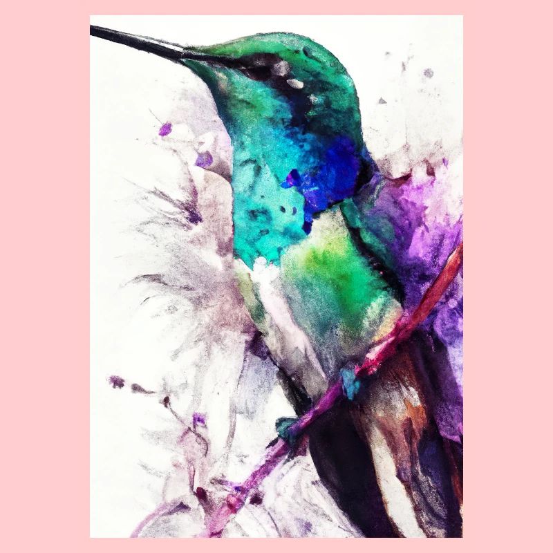 Bunter Vogel