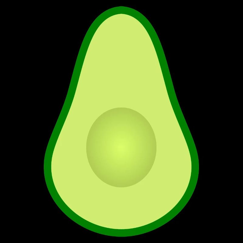 Avocado without a core design to personalize
