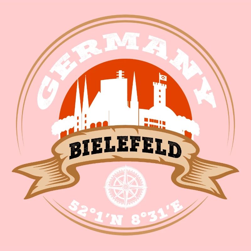 Bielefeld Germany City Skyline Home Compass