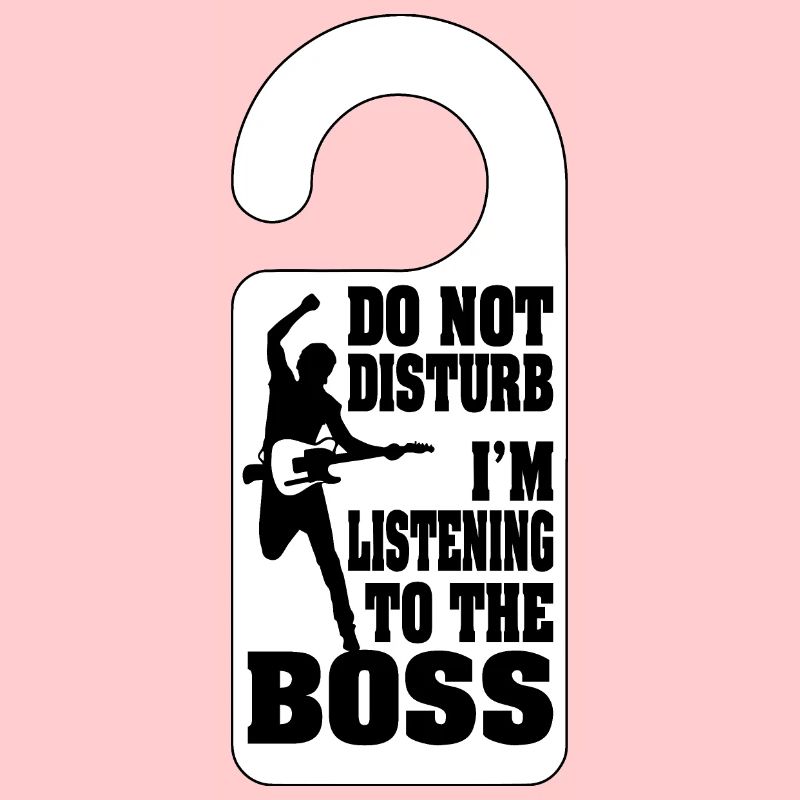 Ne pas déranger J’écoute le patron
