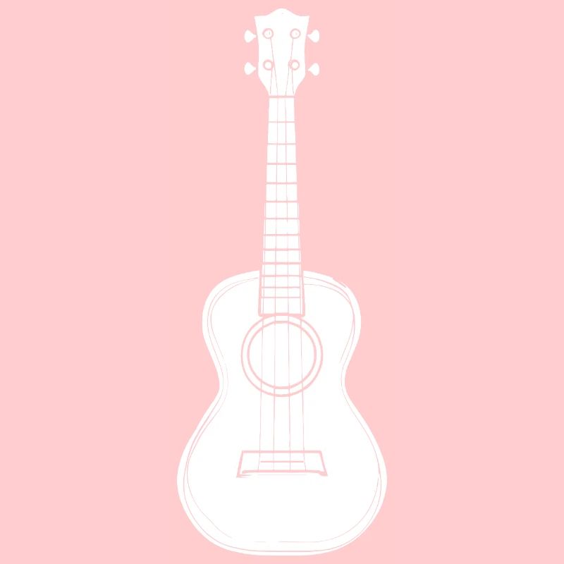 Dessin d’instrument de ukulélé