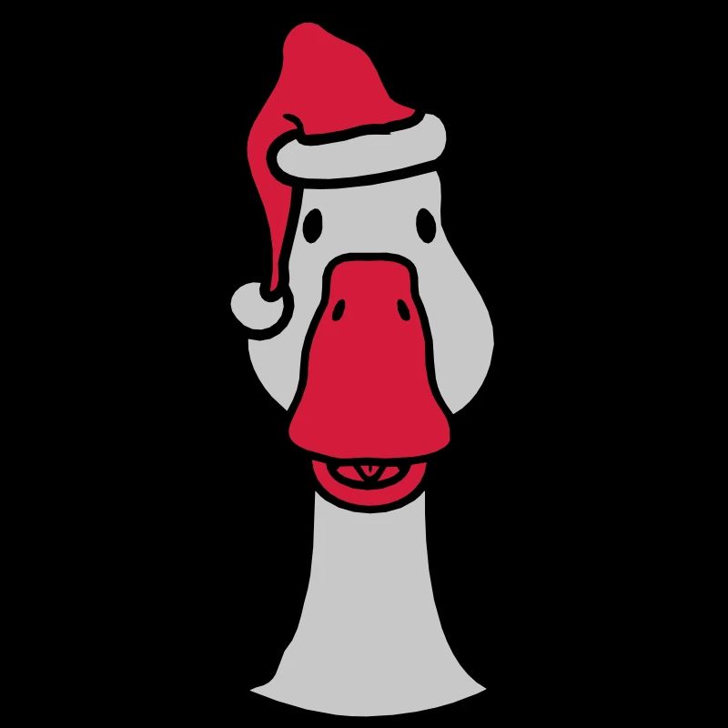 Heiligabend Weihnachten Gans Kopf