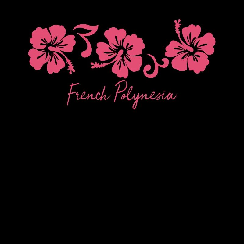 French Polynesia Hibiscus Flower