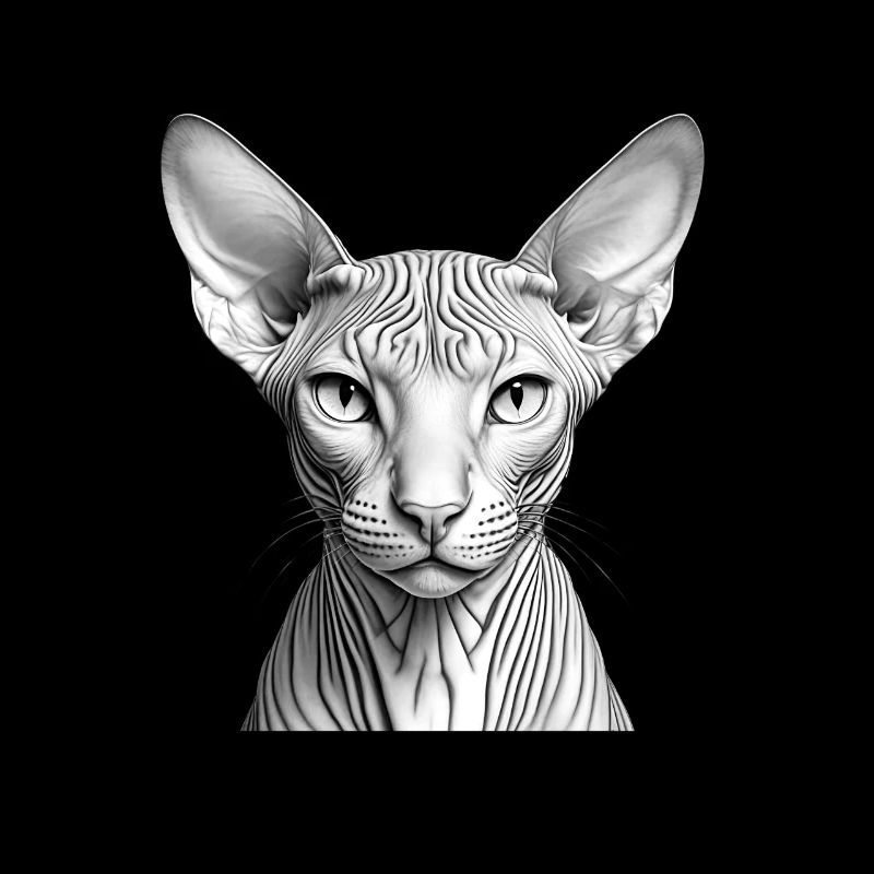 Coole Sphynx-Katze