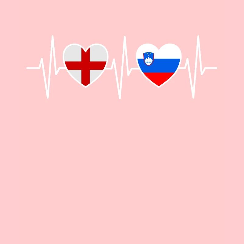 Drapeaux de l’Angleterre et de la Slovénie drapeaux slovènes