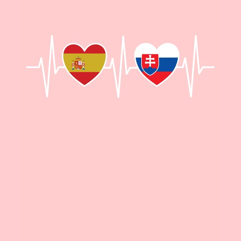 Espagne et Slovaquie Drapeau slovaque Drapeaux