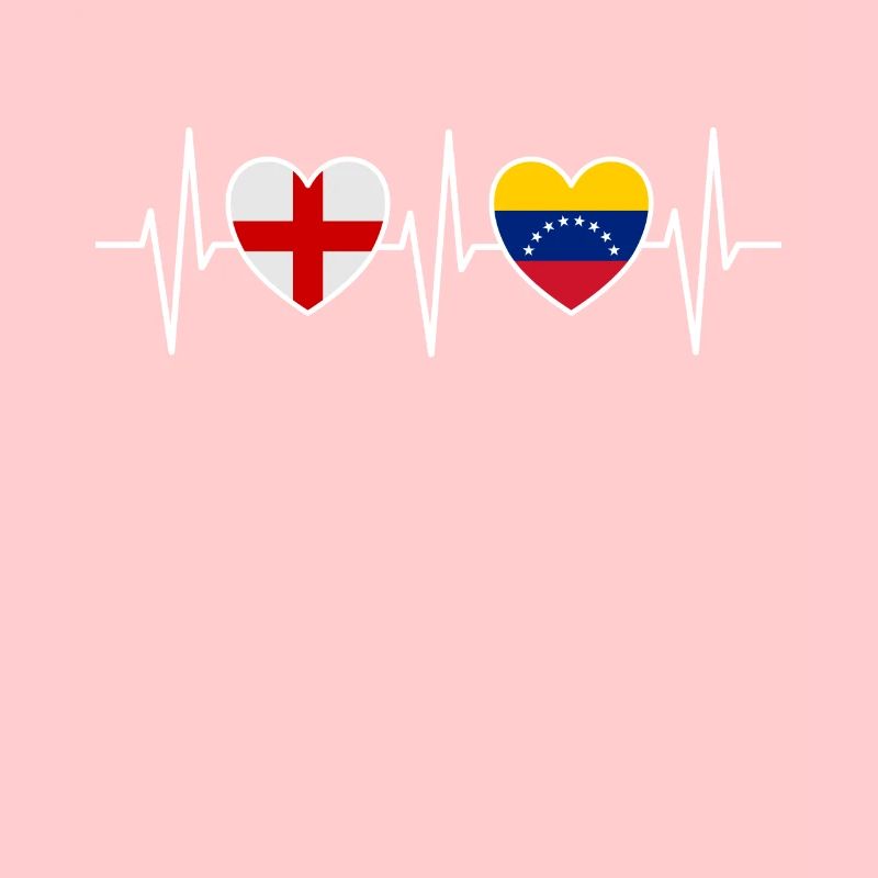 Angleterre et Venezuela Drapeaux du drapeau vénézuélien