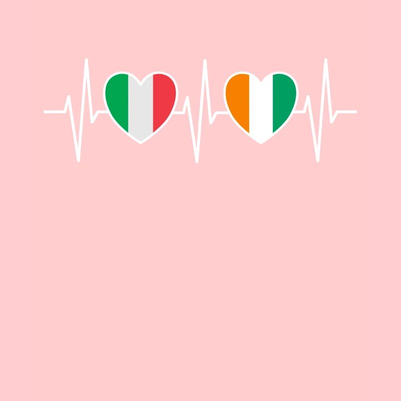 Drapeaux de l’Italie et de la Côte d’Ivoire