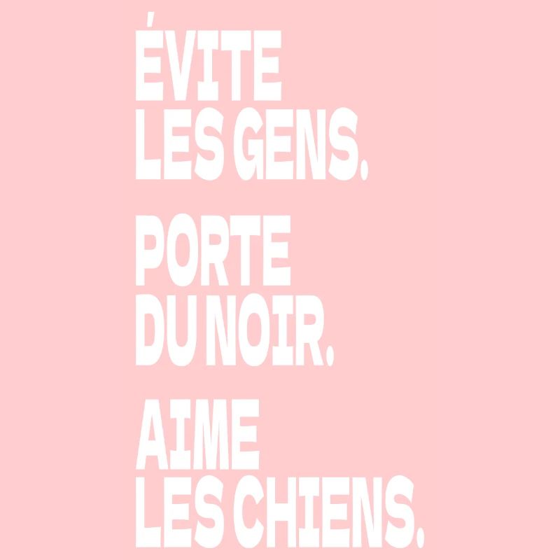 évite les gens