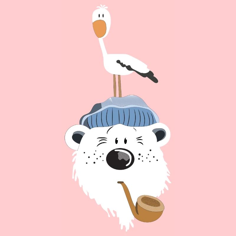 Ours polaire mignon
