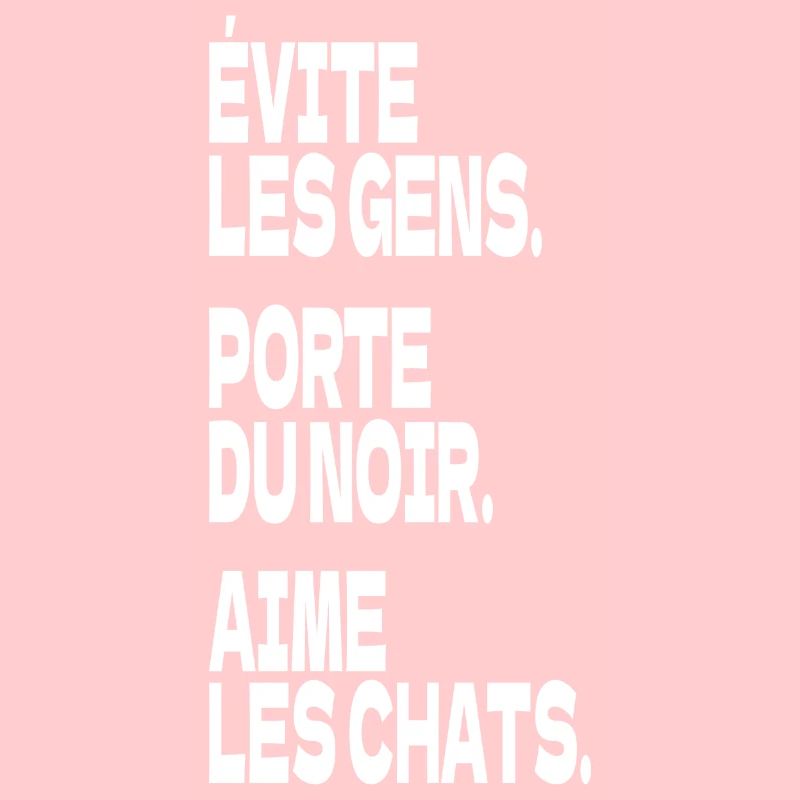 évite les gens