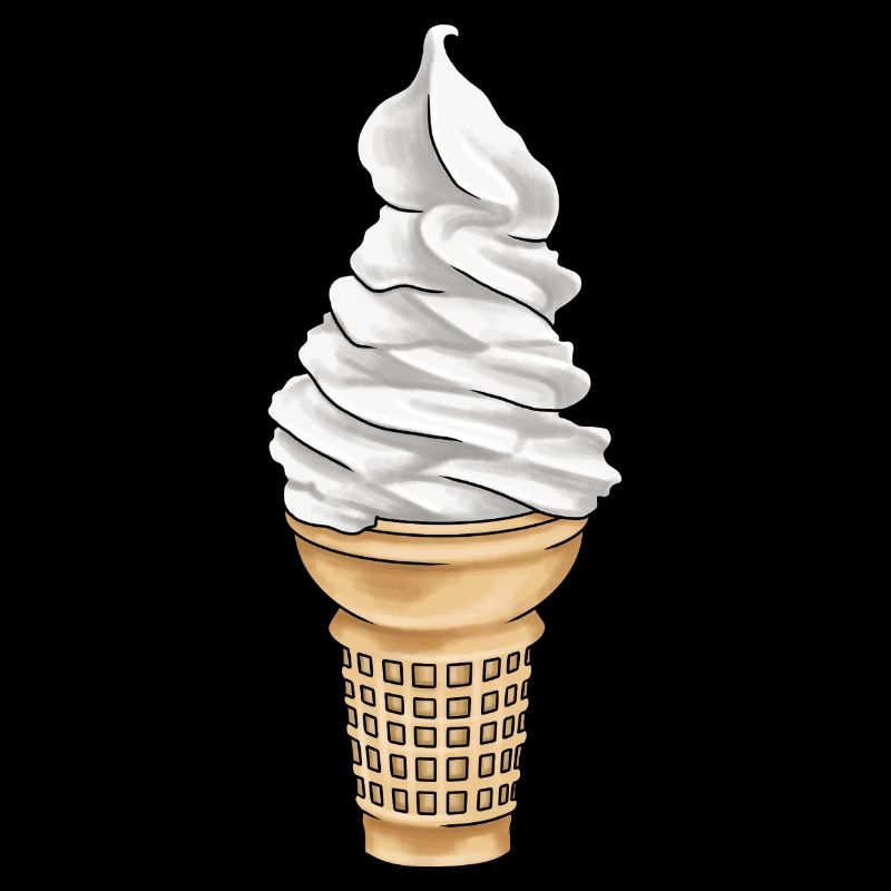 Softeis Eistüte Eisdiele